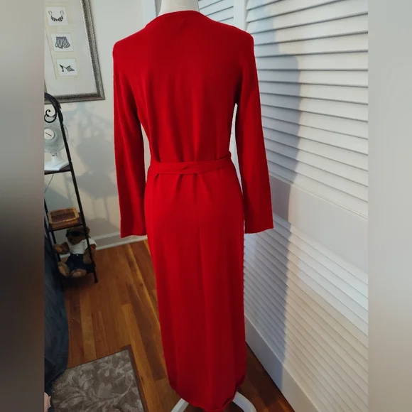 Nina Leonard wrap knit dress - Picture 8 of 10